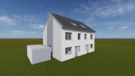 moderne Doppelhaushälfte sucht Mieter - WBS erforderlich - Planungsentwurf